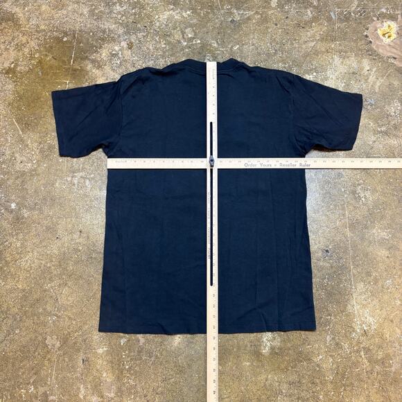 Vintage 90s Fred Babb Art Breaks The Rules Shirt Men's Large Made in USA - Picture 3 of 9